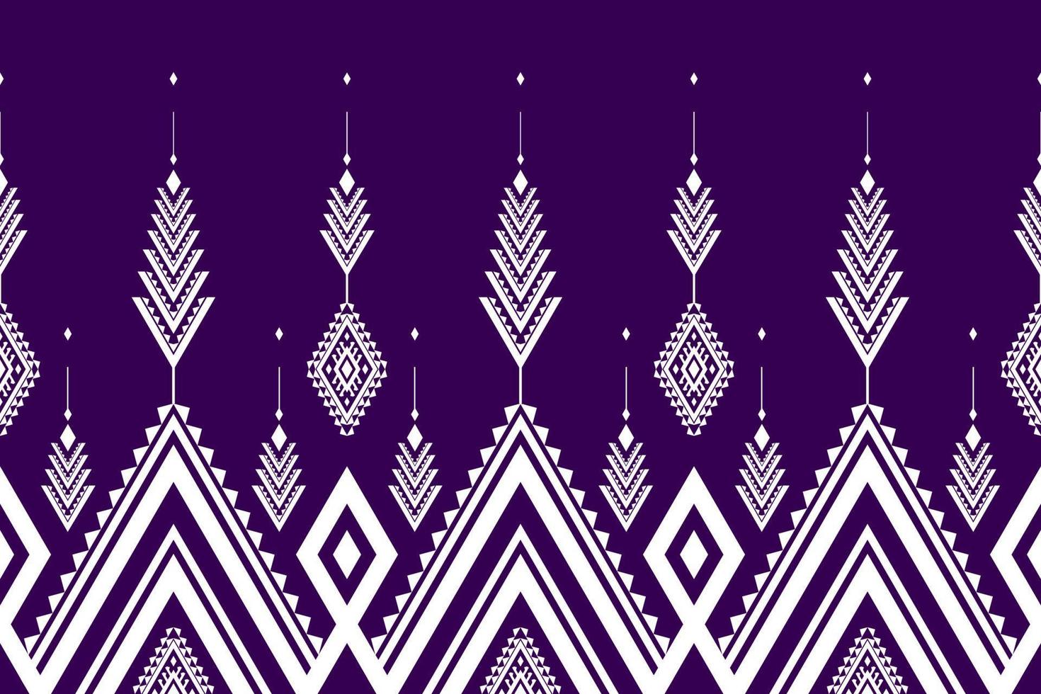 Border tribal pattern background. Geometric ethnic seamless pattern traditional. Mexican style. vector