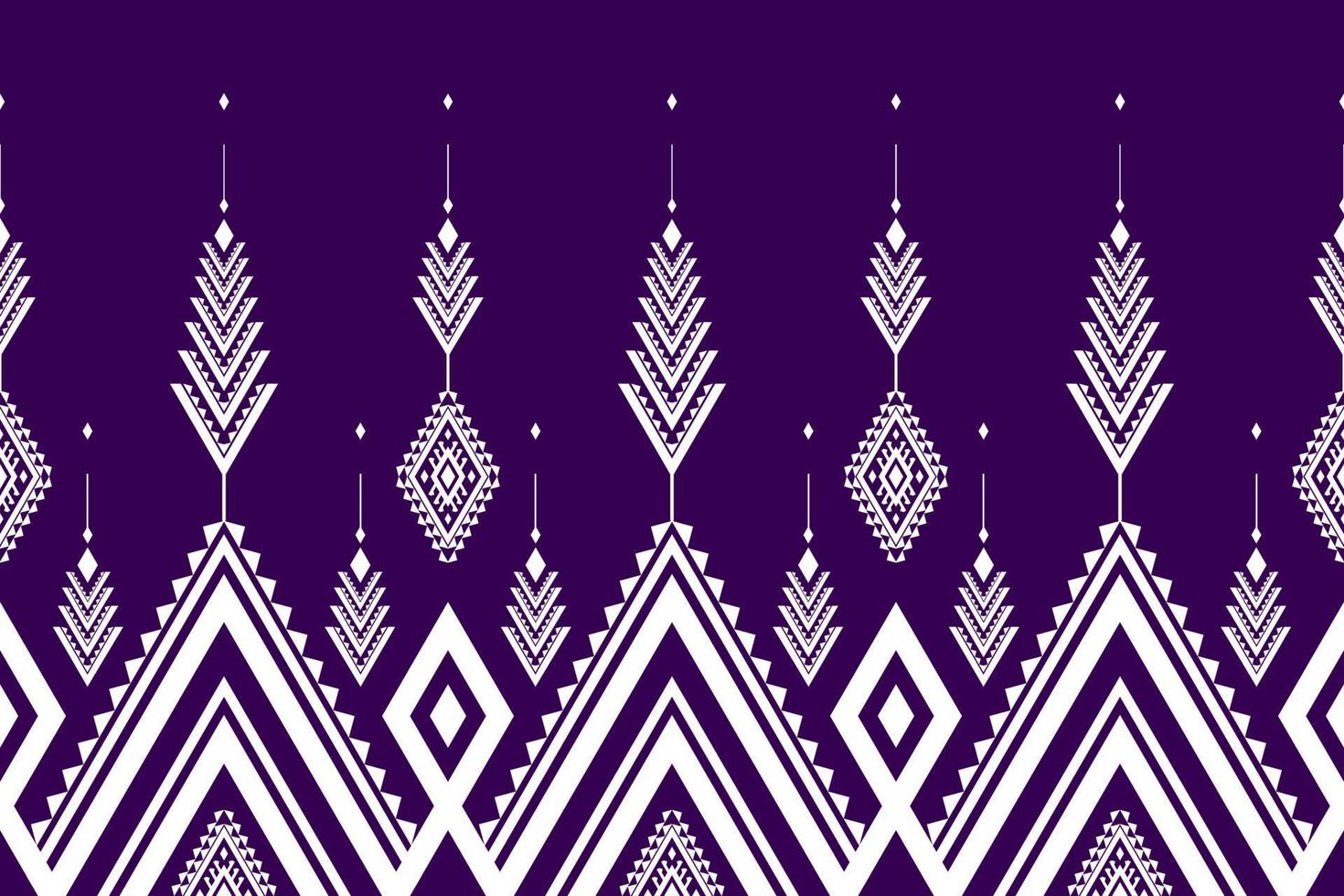 Border tribal pattern background. Geometric ethnic seamless pattern traditional. Mexican style. vector