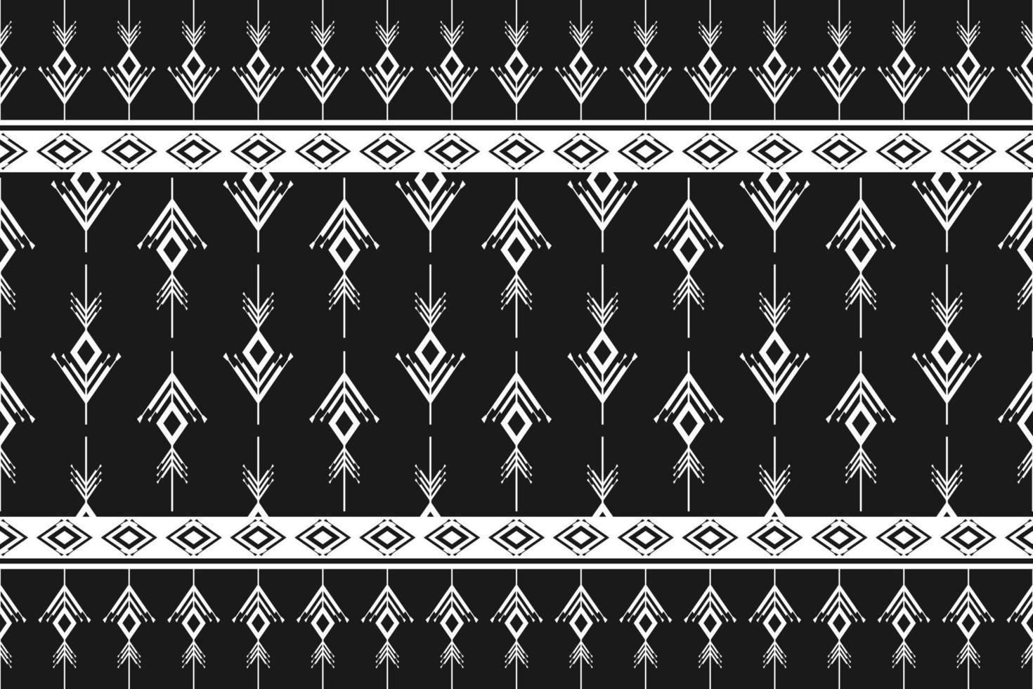 Carpet tribal pattern art. Geometric ethnic seamless pattern traditional. American, Mexican style. vector
