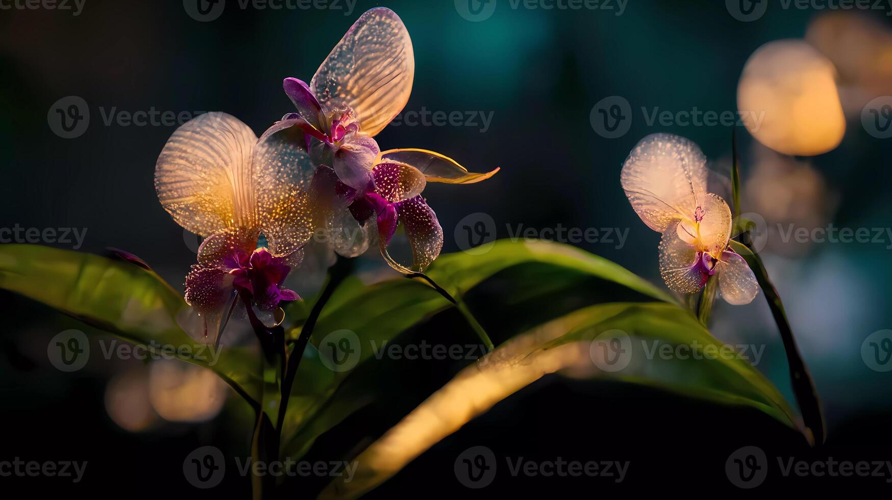 hermosa botánico flor elegancia estado animico o emoción generativo ai foto