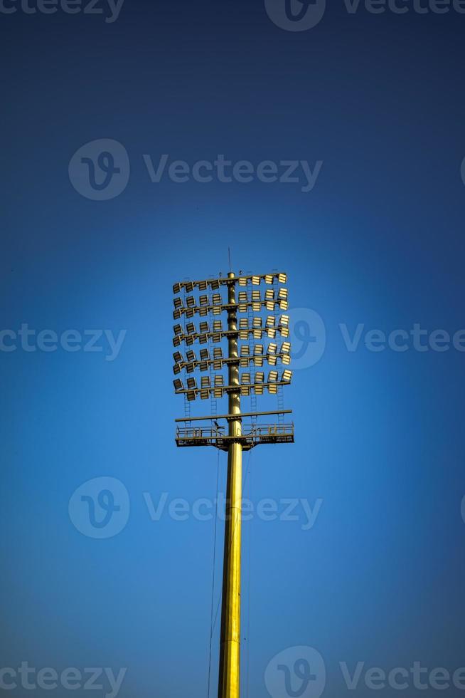 Cricket stadium flood lights poles at Delhi, India, Cricket Stadium Lights photo