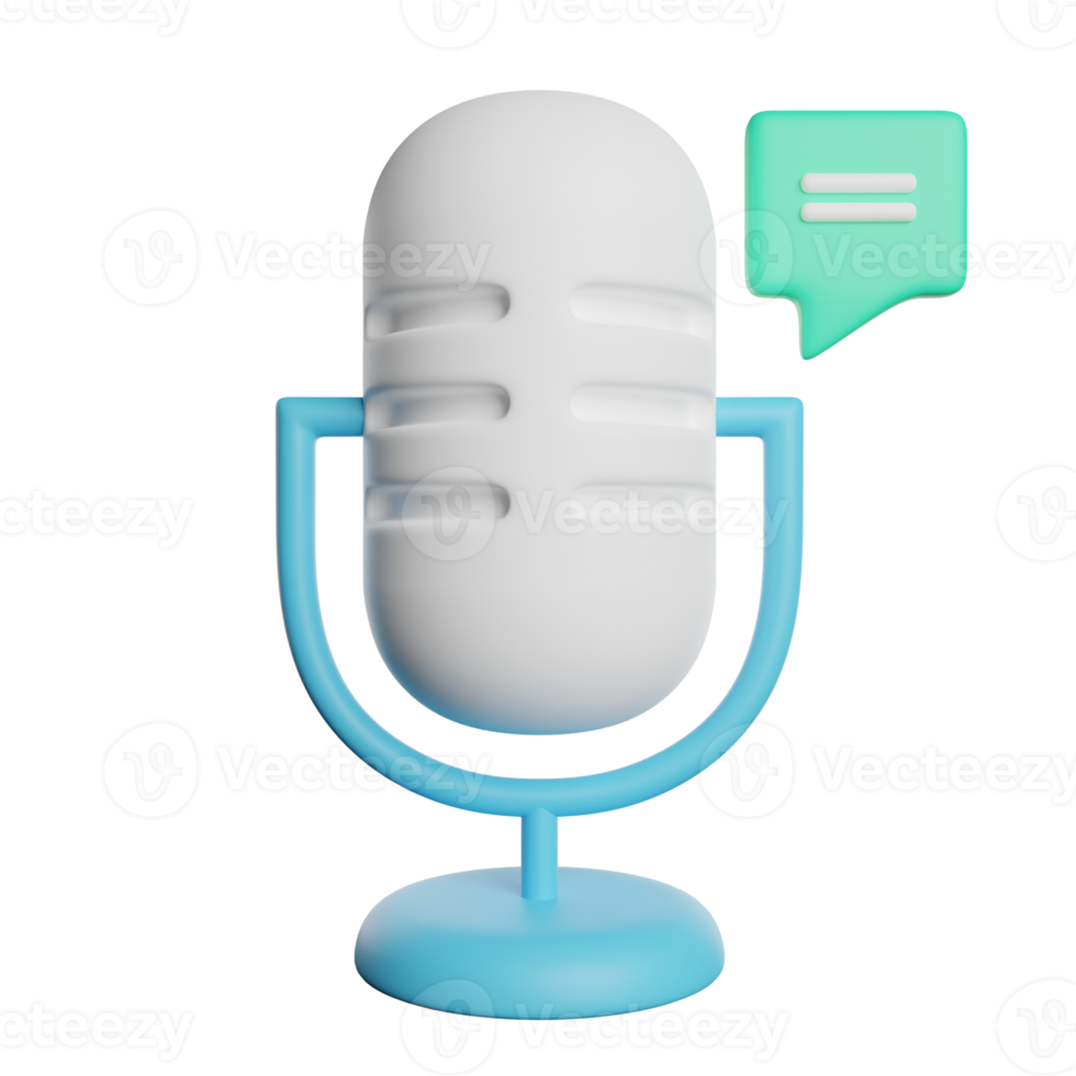 Podcast conversation microphone png