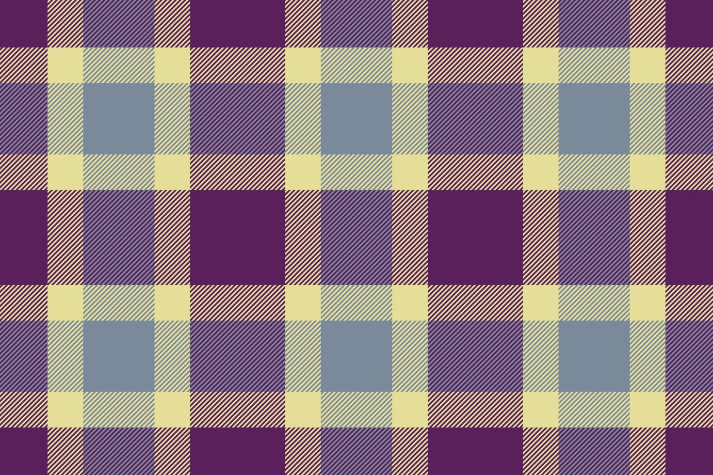 Fabric texture pattern. Plaid background seamless. Textile vector check tartan.