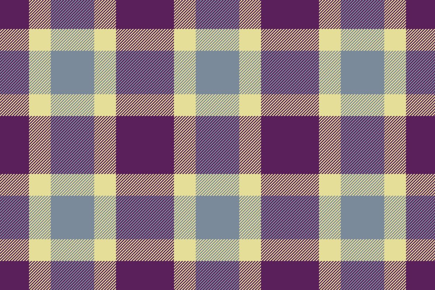 Fabric texture pattern. Plaid background seamless. Textile vector check tartan.