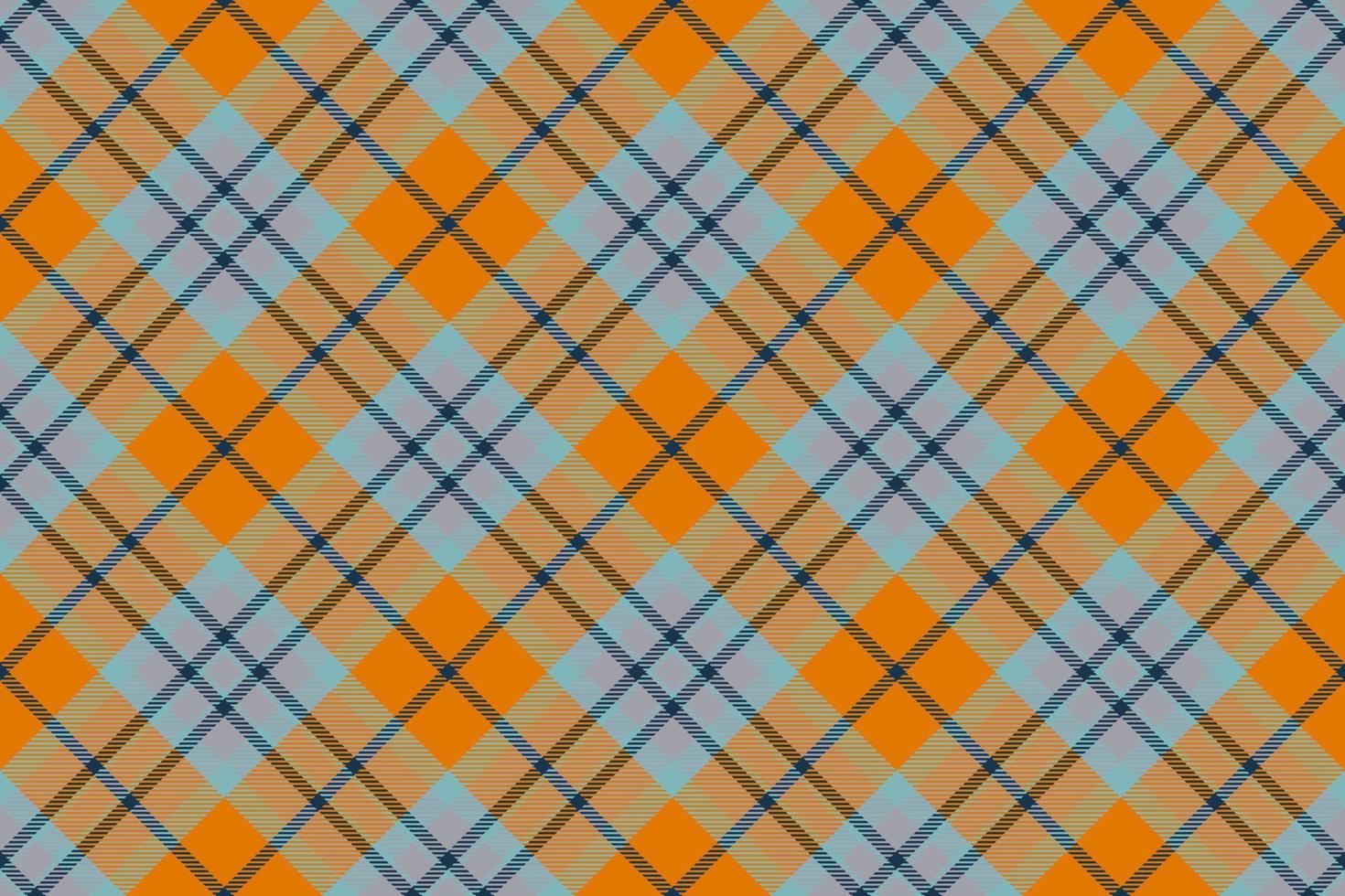 Tartan plaid background, diagonal check seamless pattern. Vector fabric texture for textile print, wrapping paper, gift card, wallpaper.
