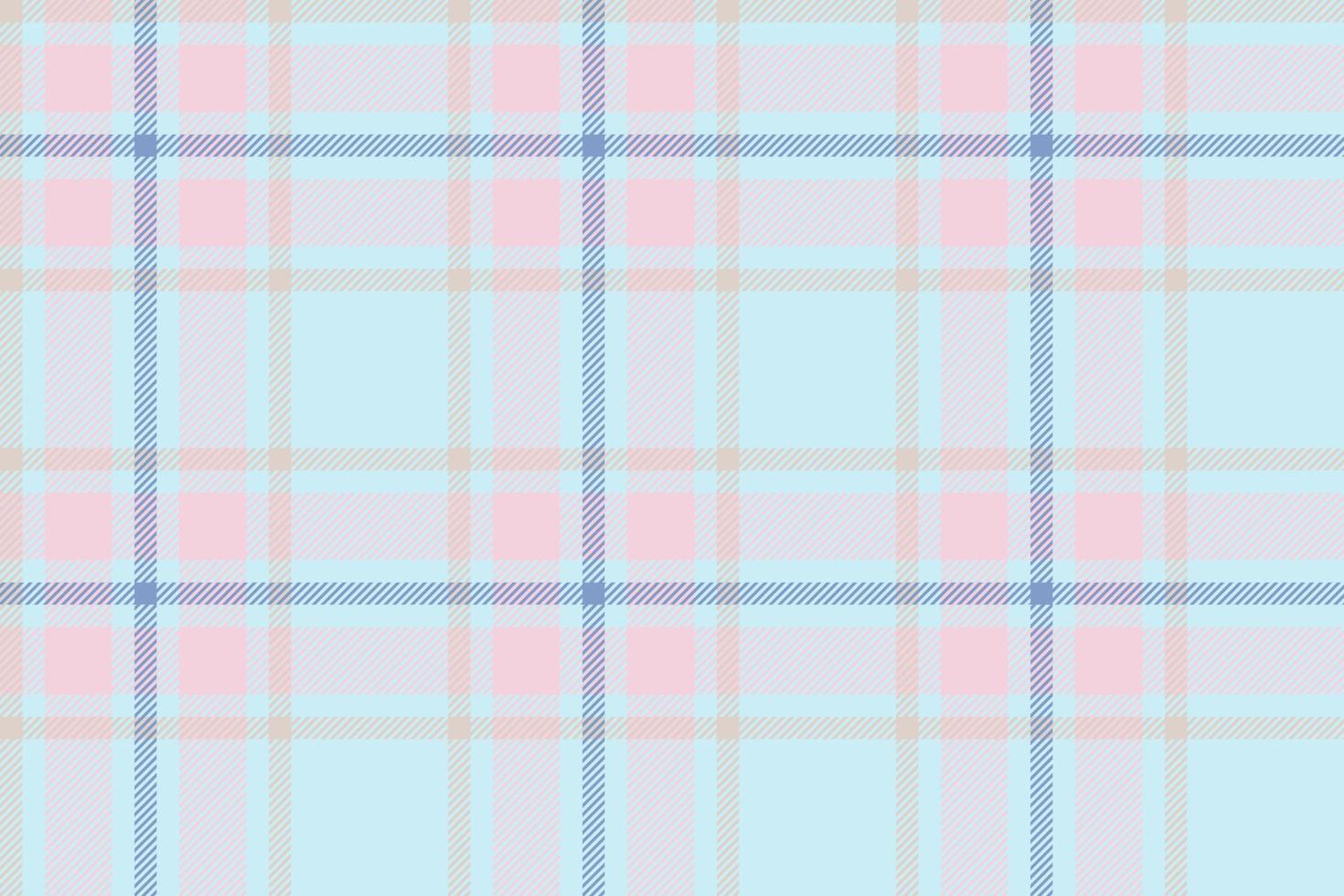 Plaid background, check seamless pattern. Vector fabric texture for textile print, wrapping paper, gift card or wallpaper.