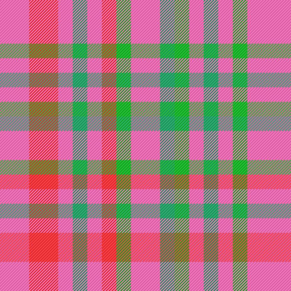 Plaid background textile. Vector pattern fabric. Texture tartan seamless check.