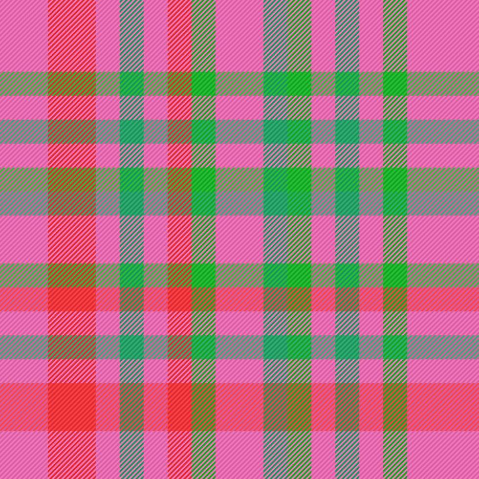 Plaid background textile. Vector pattern fabric. Texture tartan seamless check.