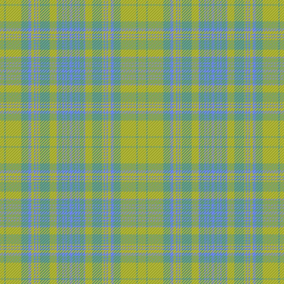 Seamless check plaid. Textile texture vector. Background tartan fabric pattern. vector