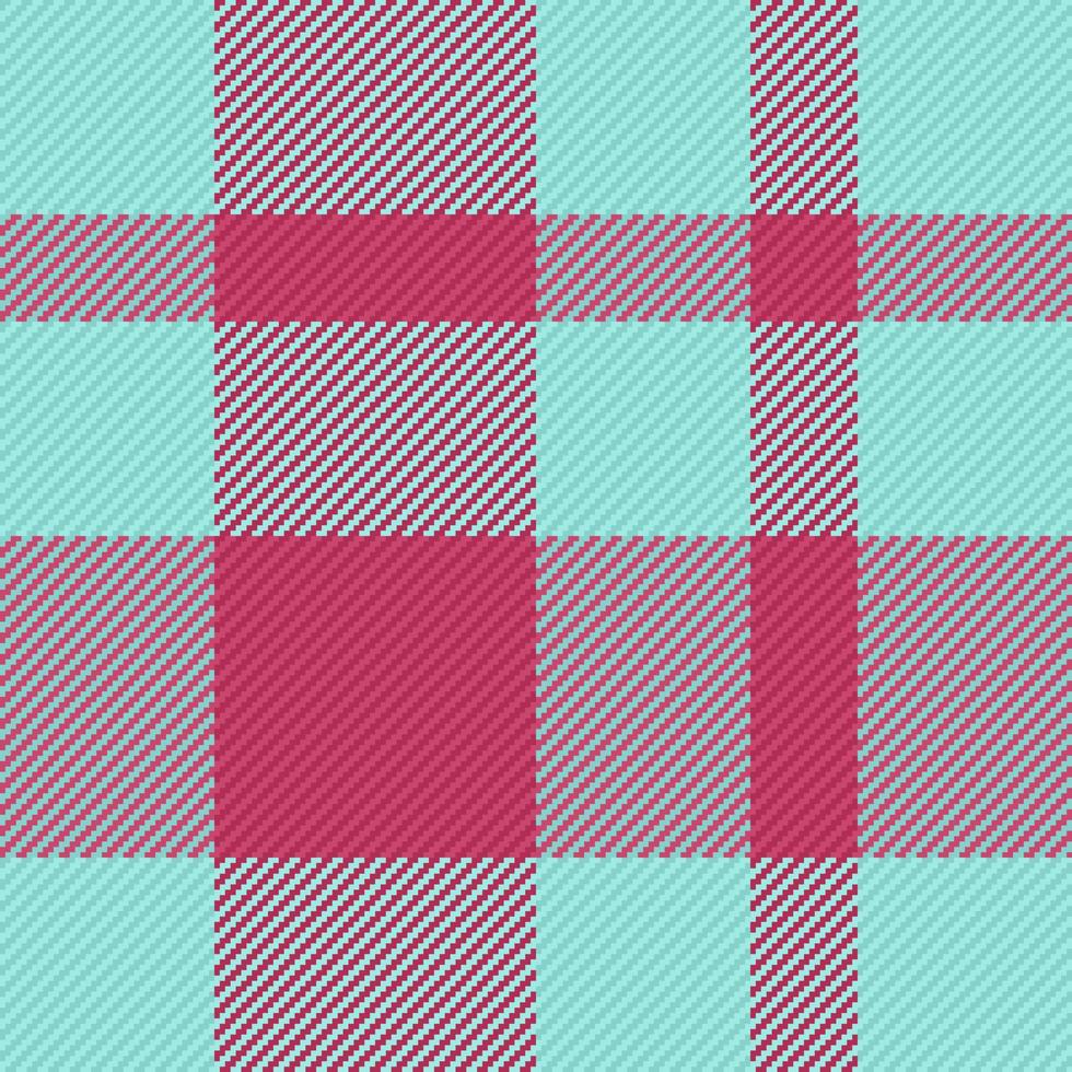 Textile tartan check. Pattern seamless plaid. Background texture vector fabric.
