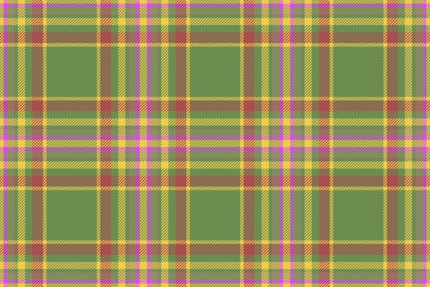 Plaid fabric tartan. Check textile pattern. Texture background seamless vector. vector