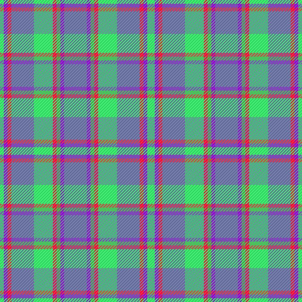 Vector texture check. Fabric tartan pattern. Background seamless plaid textile.