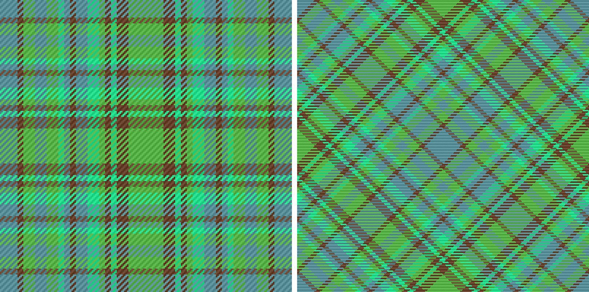 Seamless fabric plaid. Background texture tartan. Check vector textile pattern.