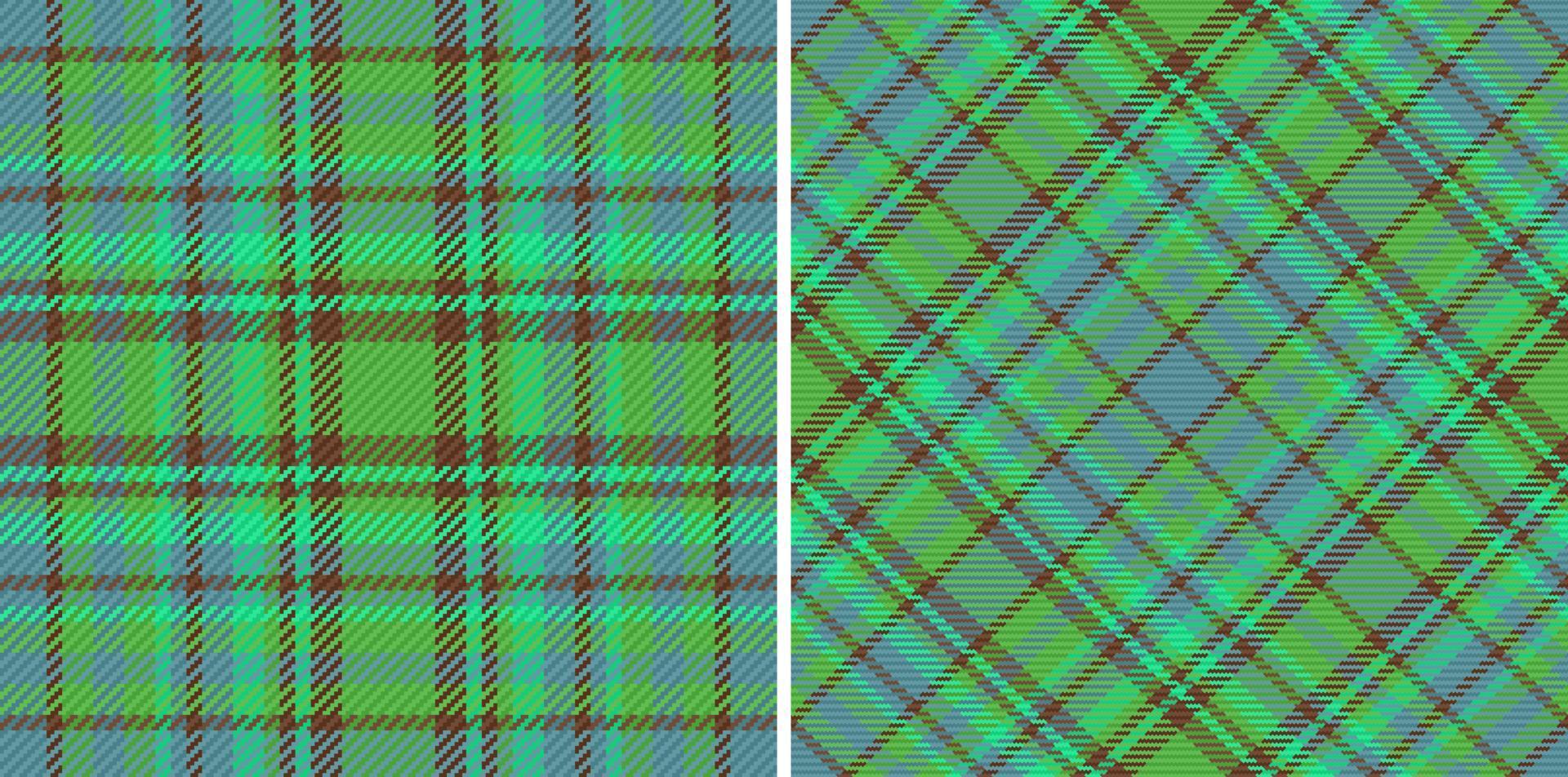 Seamless fabric plaid. Background texture tartan. Check vector textile pattern.