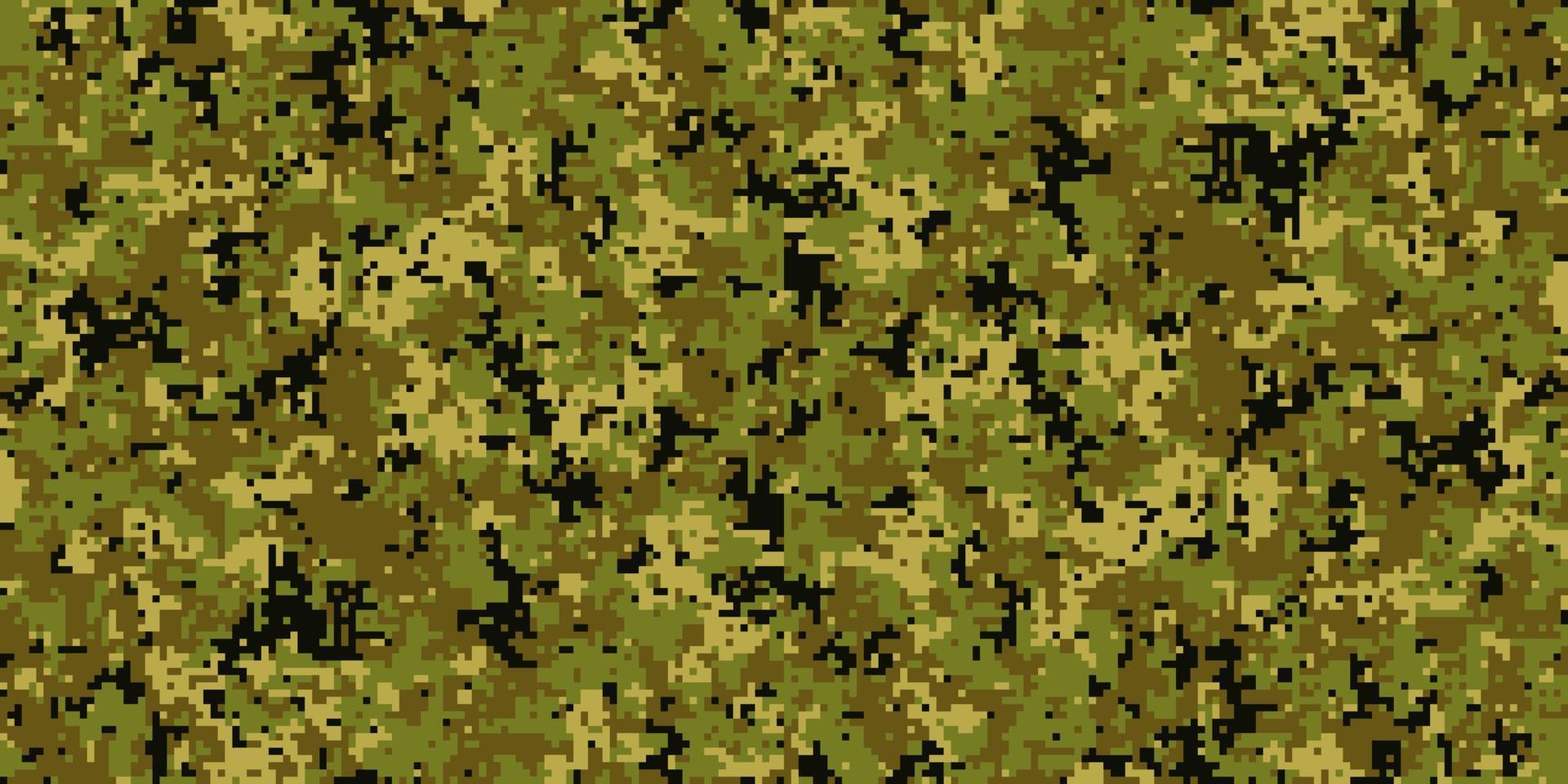 Pixel camouflage for a soldier army uniform. Modern camo fabric design. Digital military vector background.