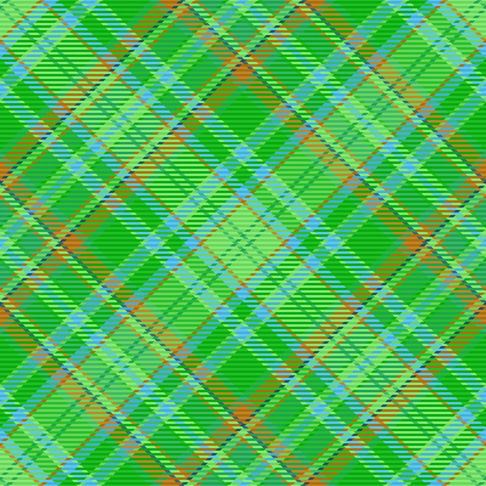 Fabric pattern vector. Textile texture plaid. Background tartan seamless check. vector