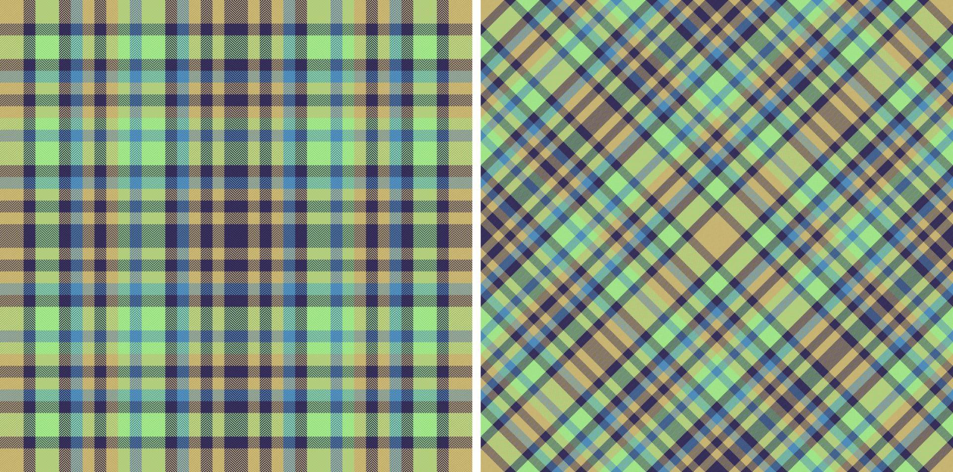 Check background vector. Pattern seamless plaid. Texture fabric tartan textile. vector