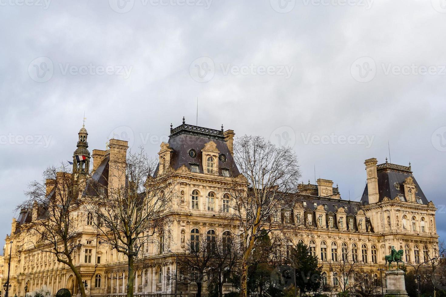 Buildings in the city photo