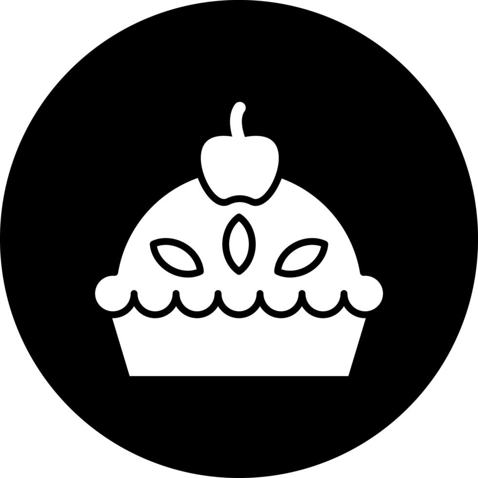 Apple Pie Vector Icon Style