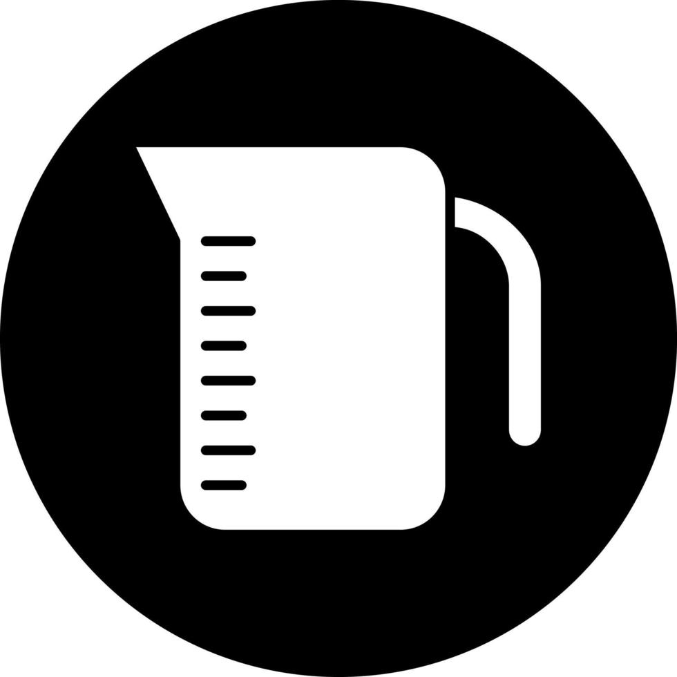 Measuring Jug Vector Icon Style