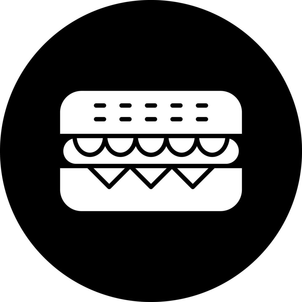 Sandwich Vector Icon Style