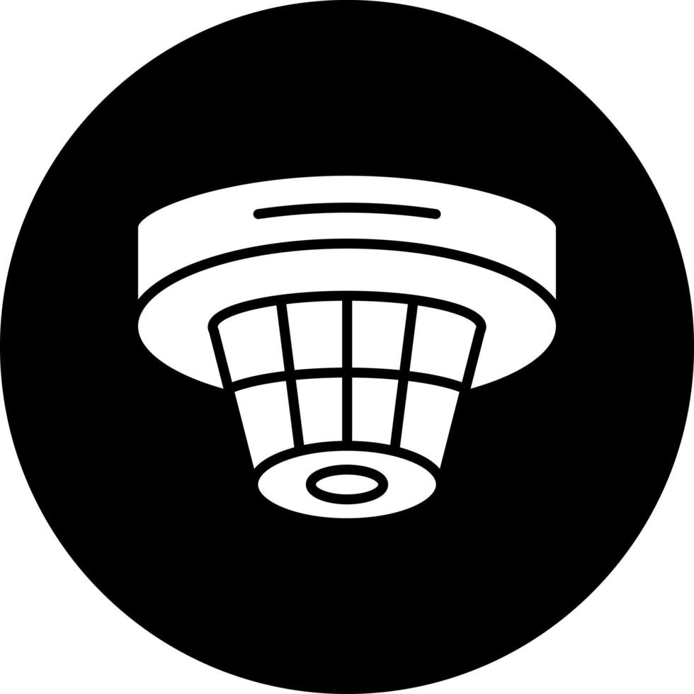 Smoke Detector Vector Icon Style