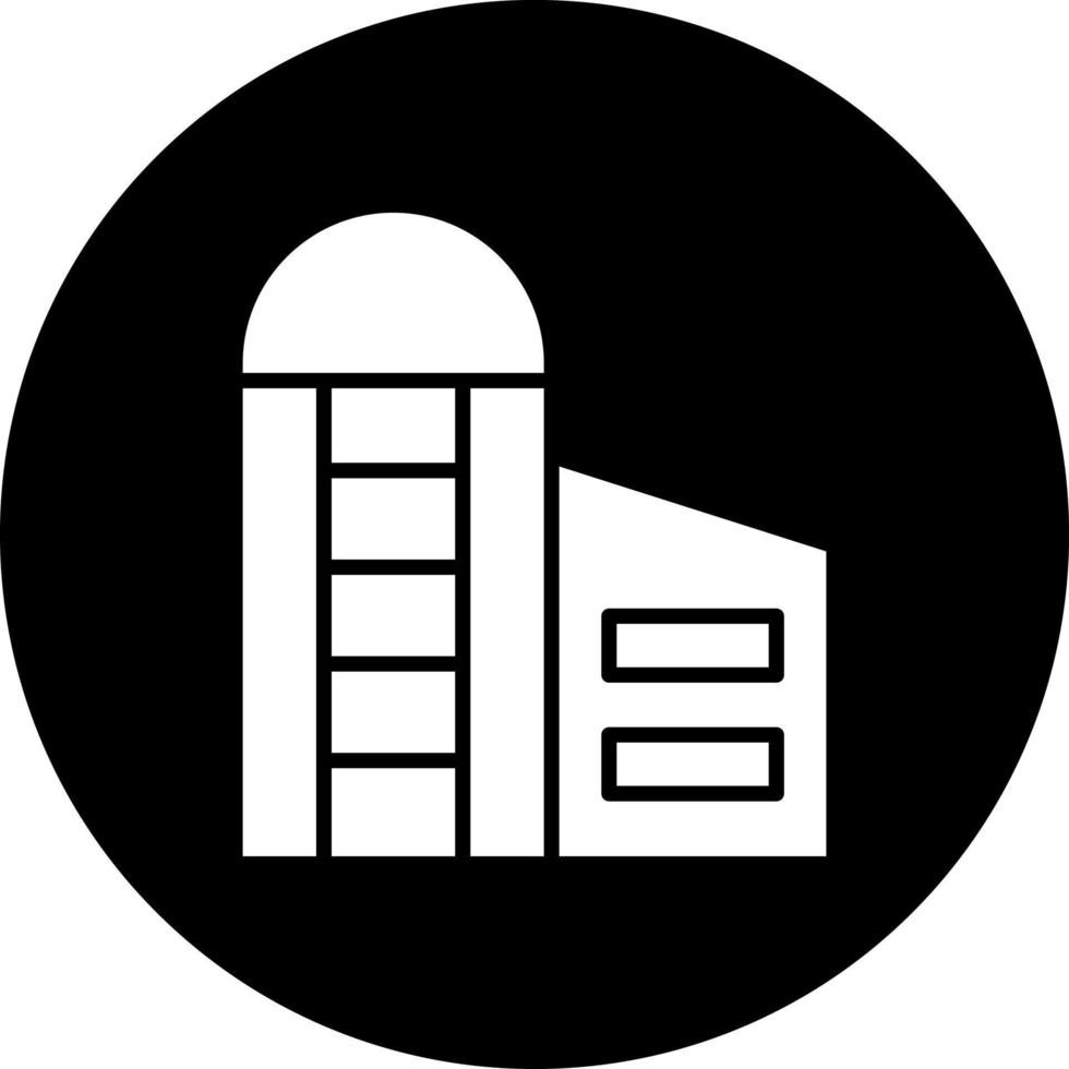 Silo Vector Icon Style