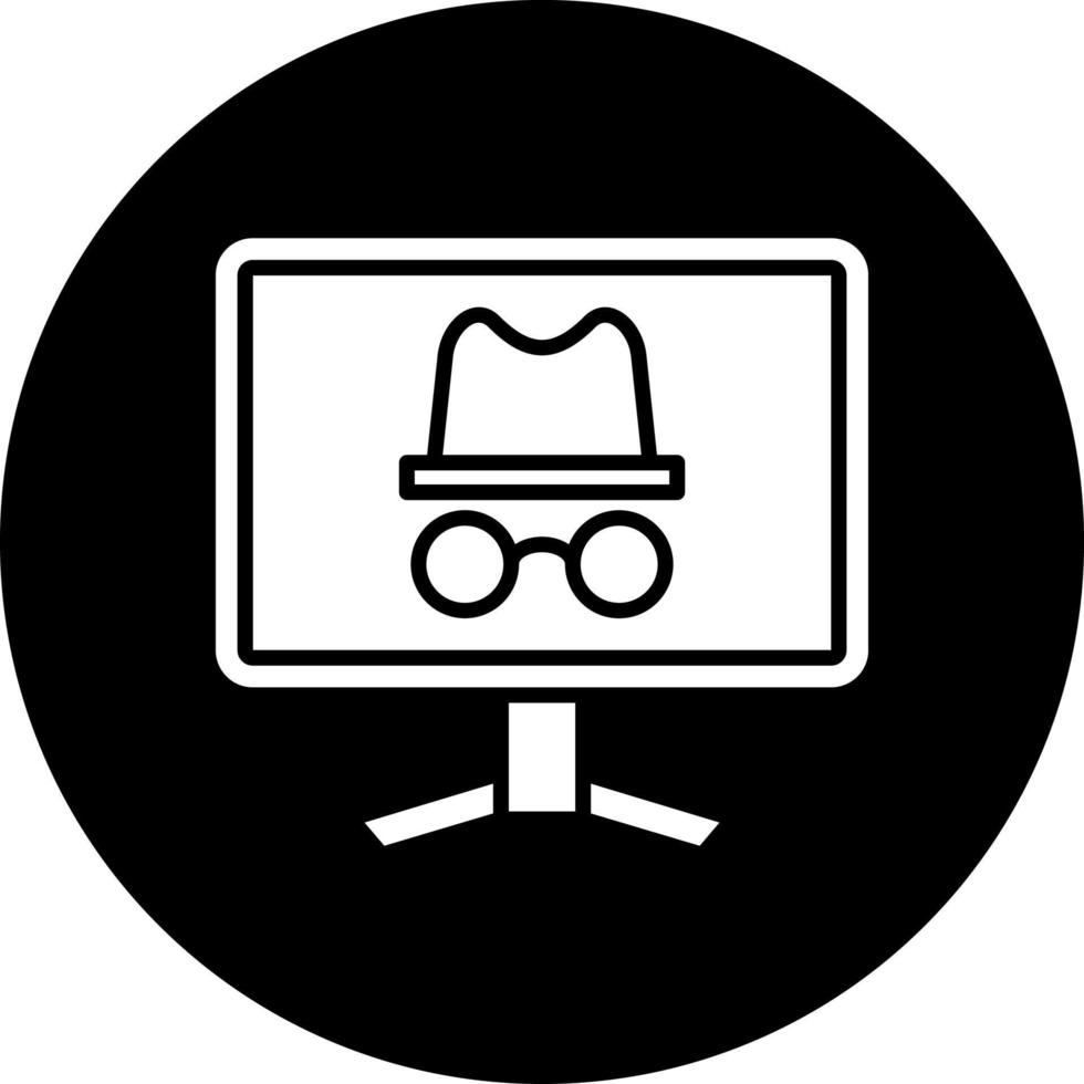 Incognito Vector Icon Style