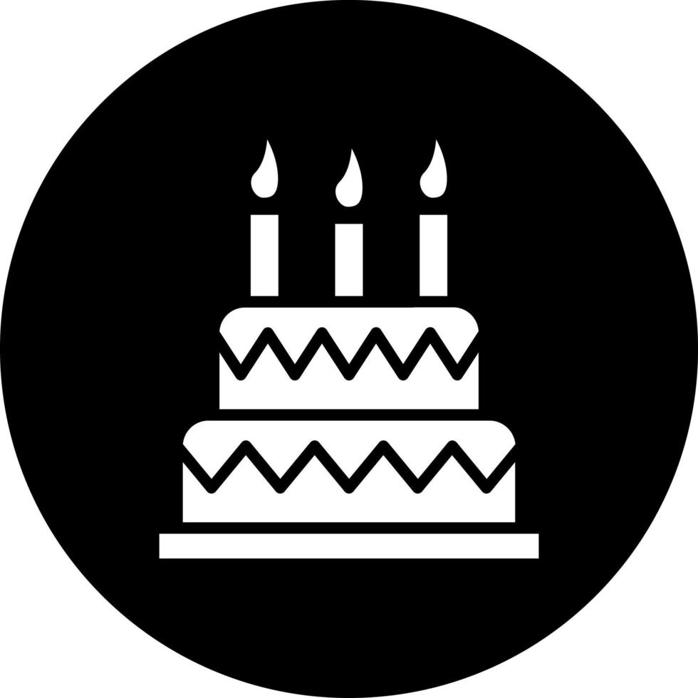 Cake Vector Icon Style