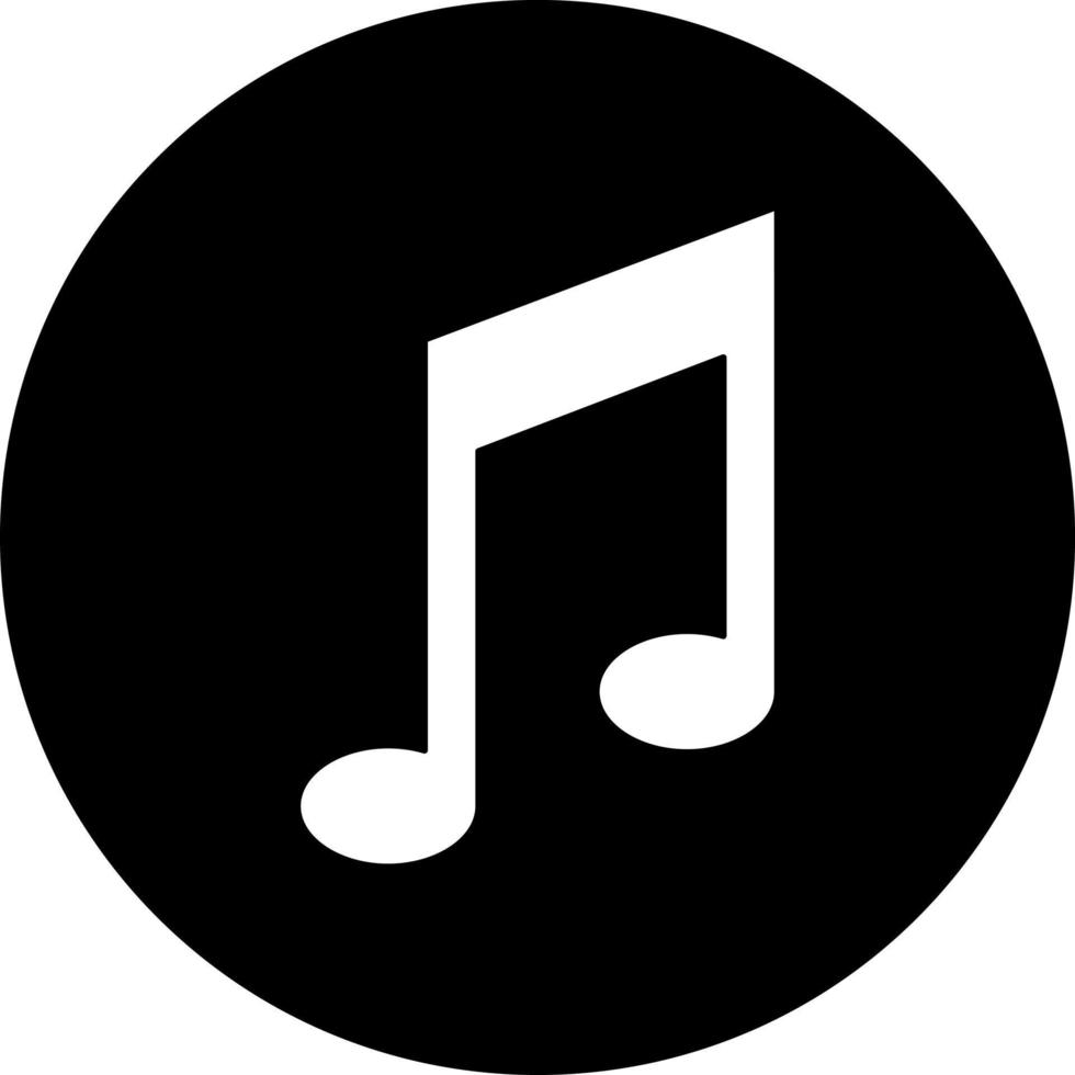 música vector icono estilo