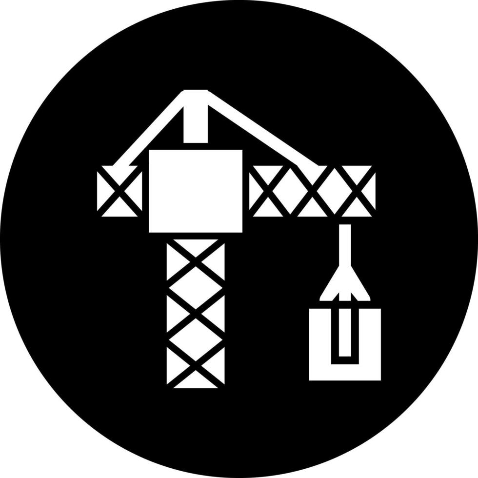 Crane Vector Icon Style