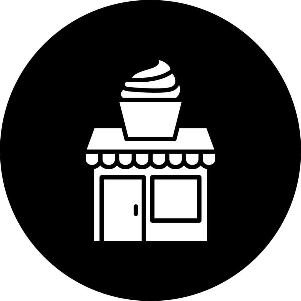 panadería tienda vector icono estilo