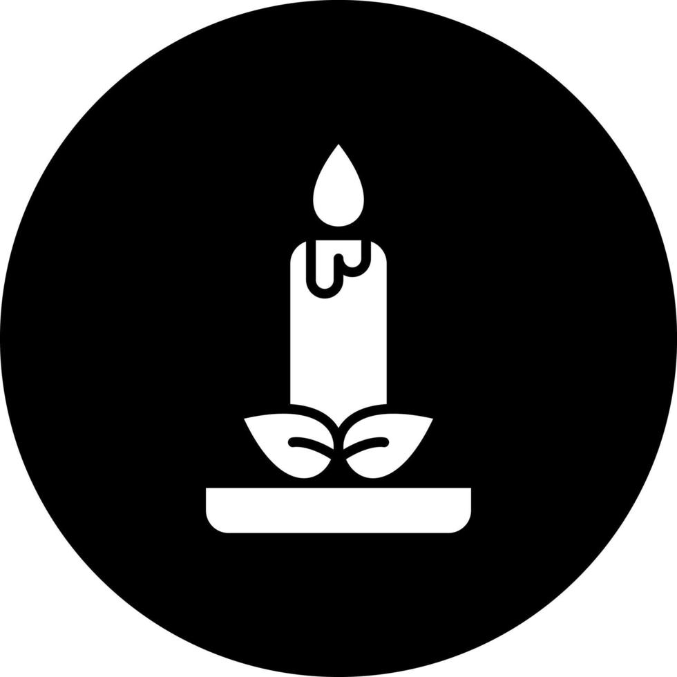 Candle Vector Icon Style