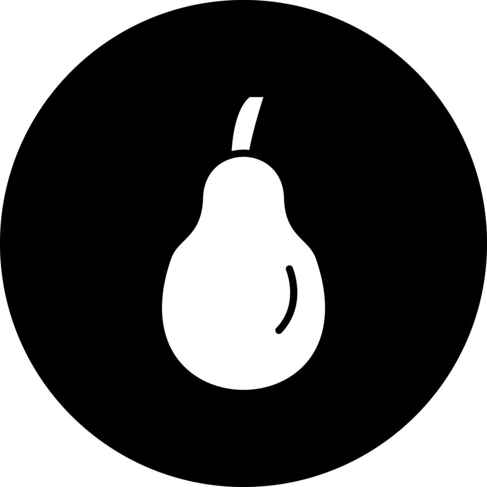 Pear Vector Icon Style