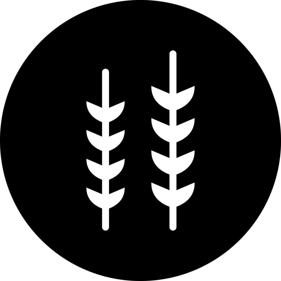 Barley Vector Icon Style