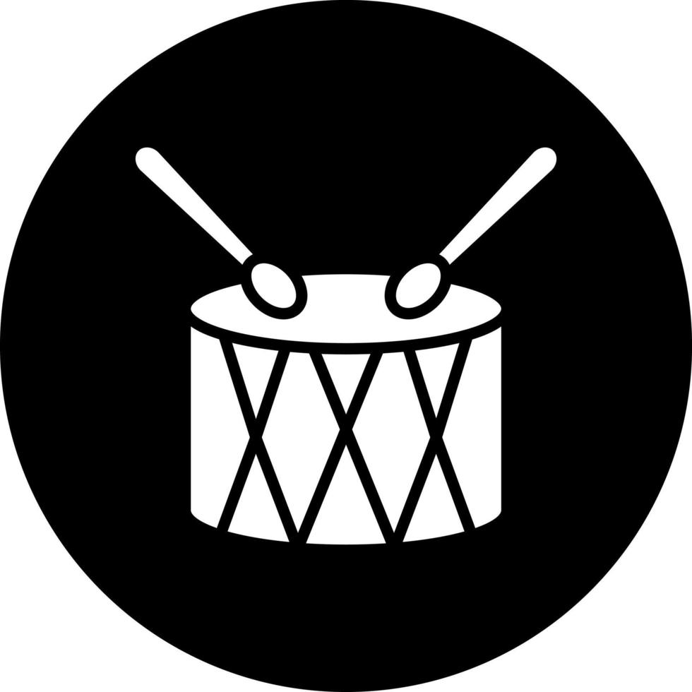 Drum Vector Icon Style
