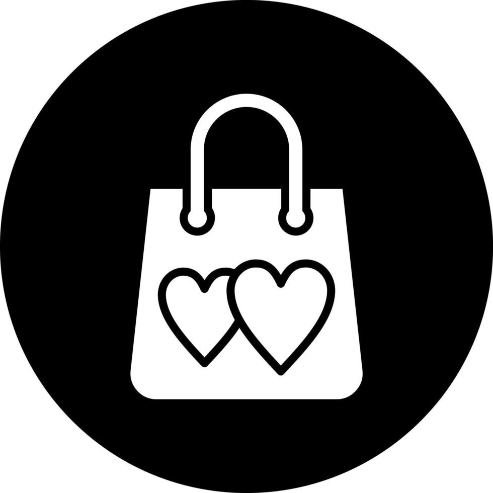 Gift Bag Vector Icon Style