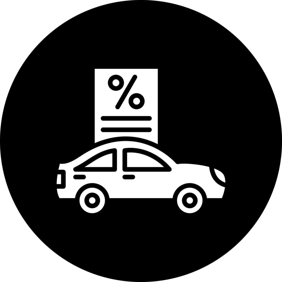 Car Loan Vector Icon Style