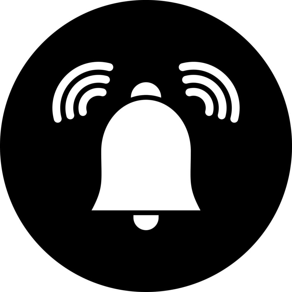 Notification Bell Vector Icon Style