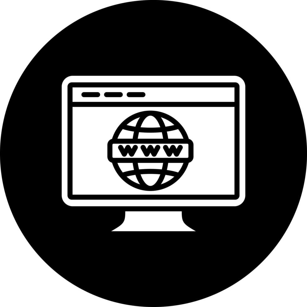 Webpage Vector Icon Style