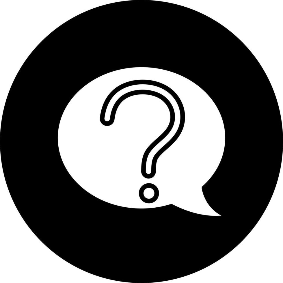 Question Vector Icon Style