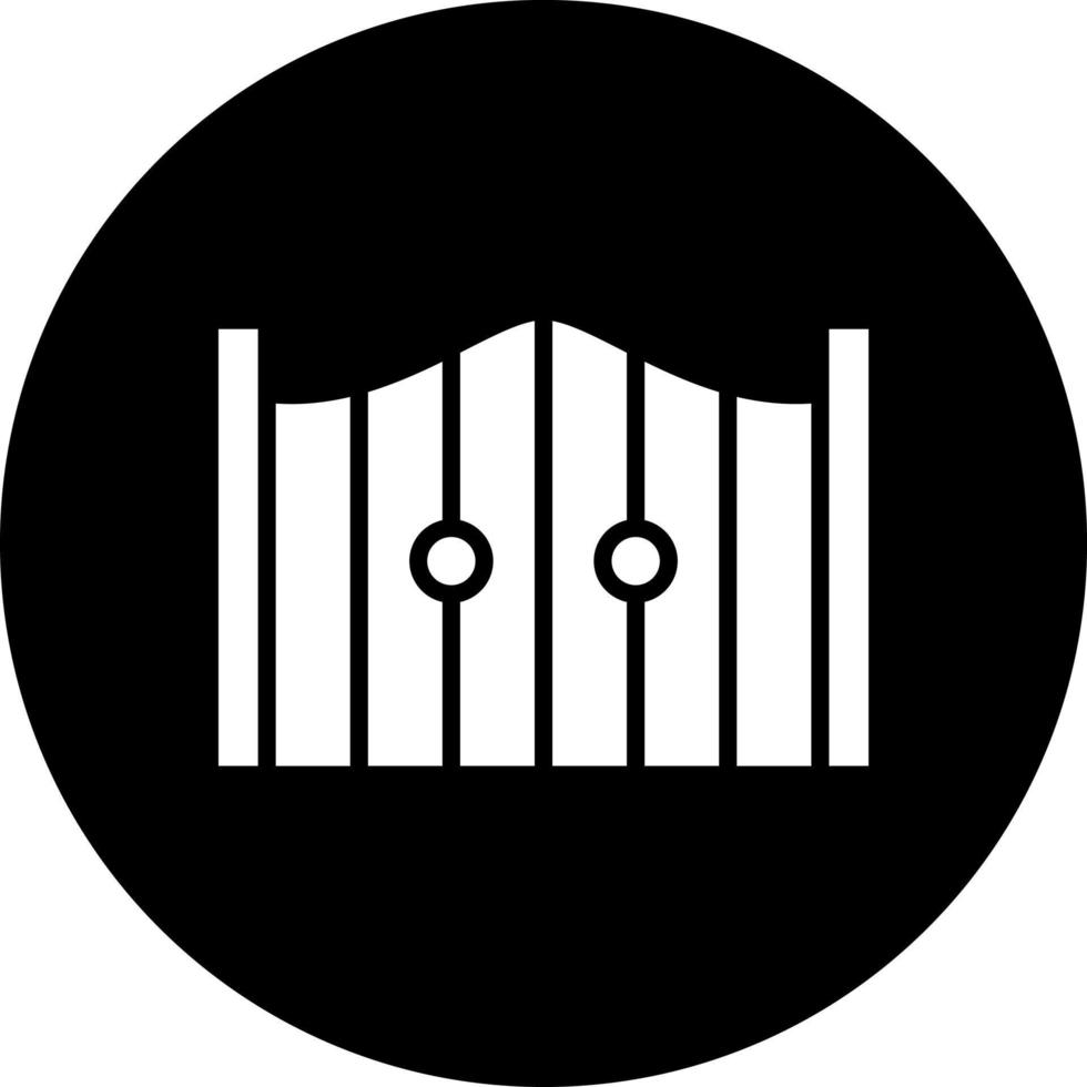Gate Vector Icon Style