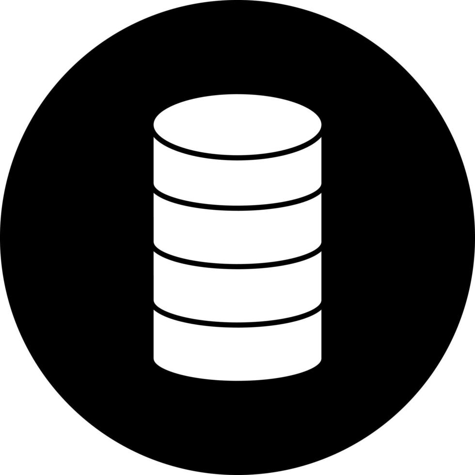 Database Vector Icon Style