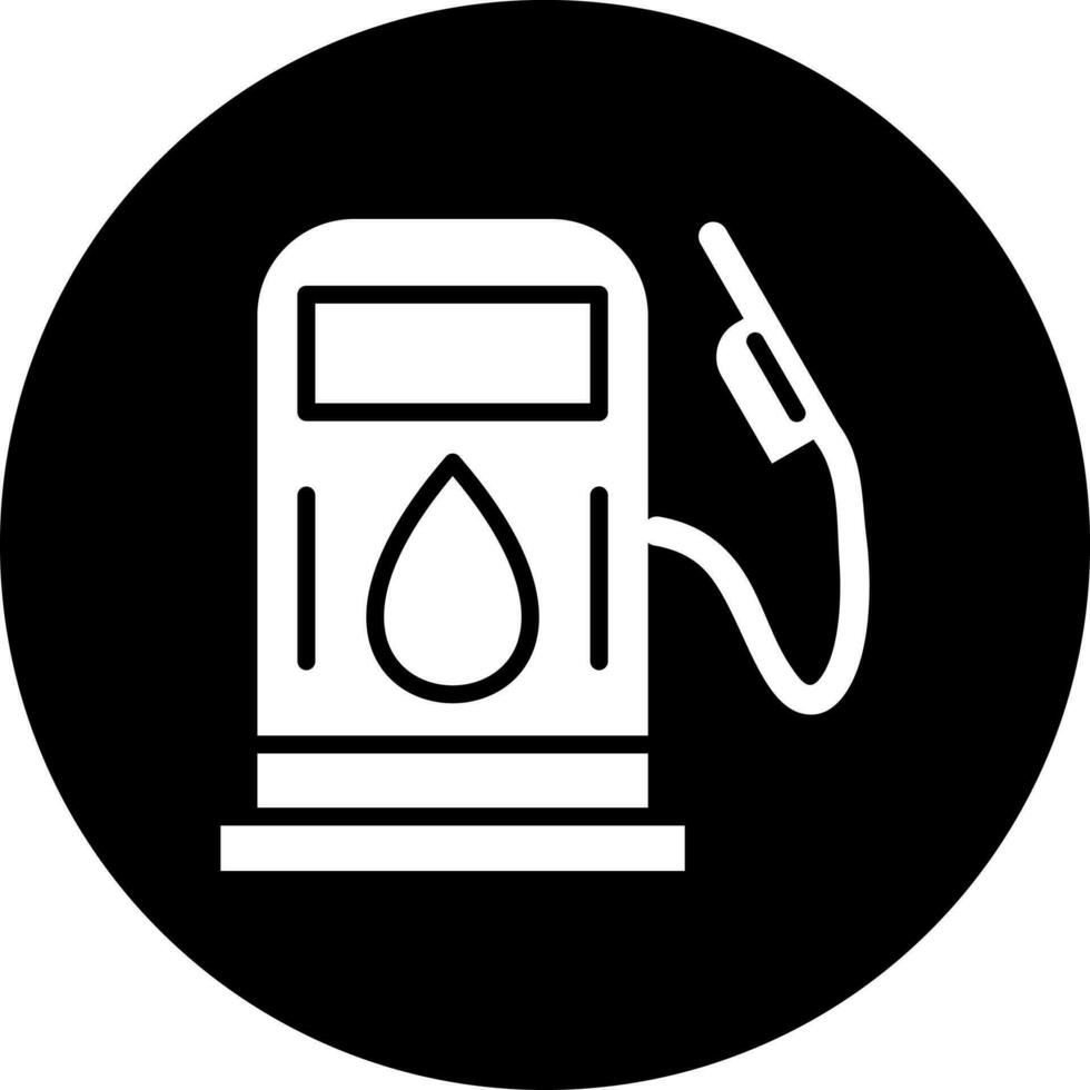 gas estación vector icono estilo