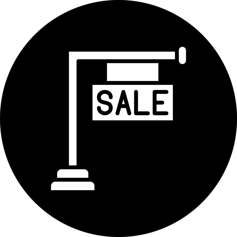 Sale Board Vector Icon Style