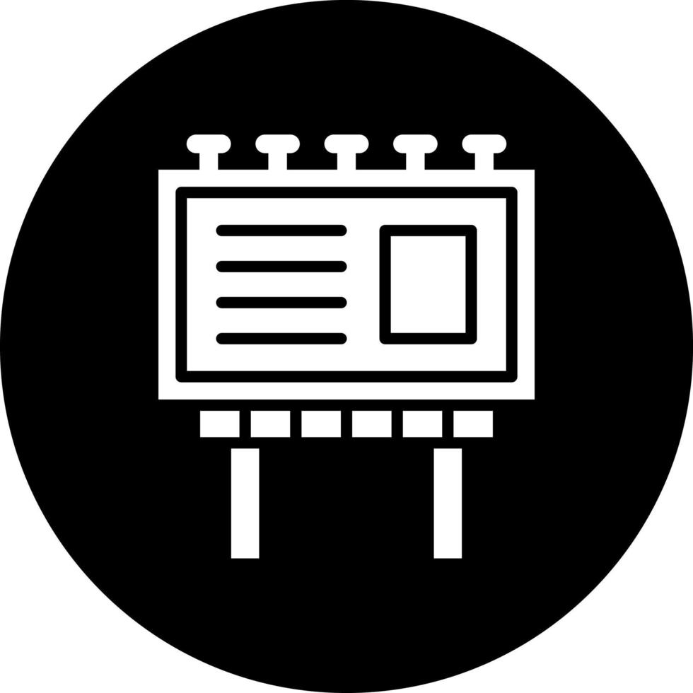 Billboard Vector Icon Style