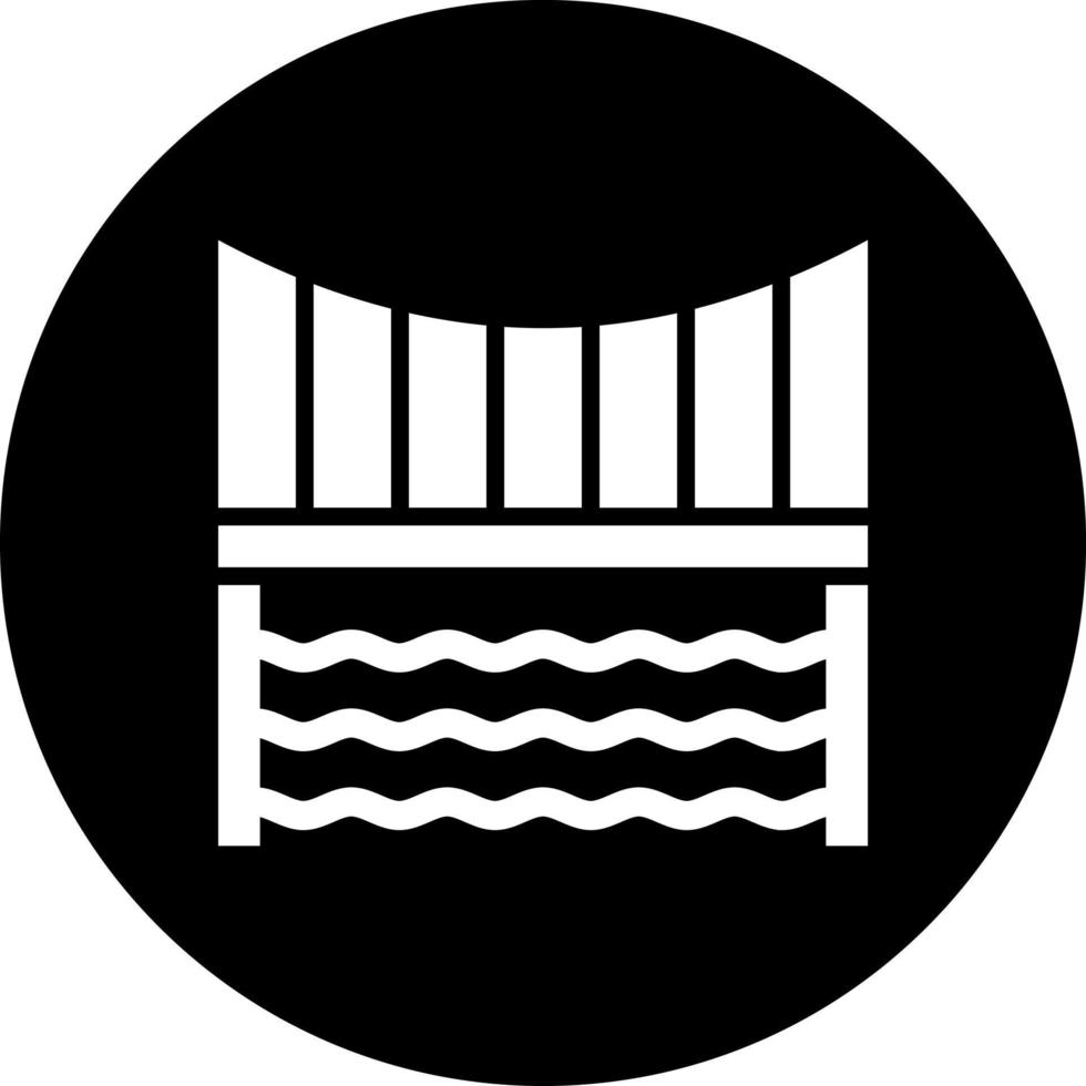 Bridge Vector Icon Style