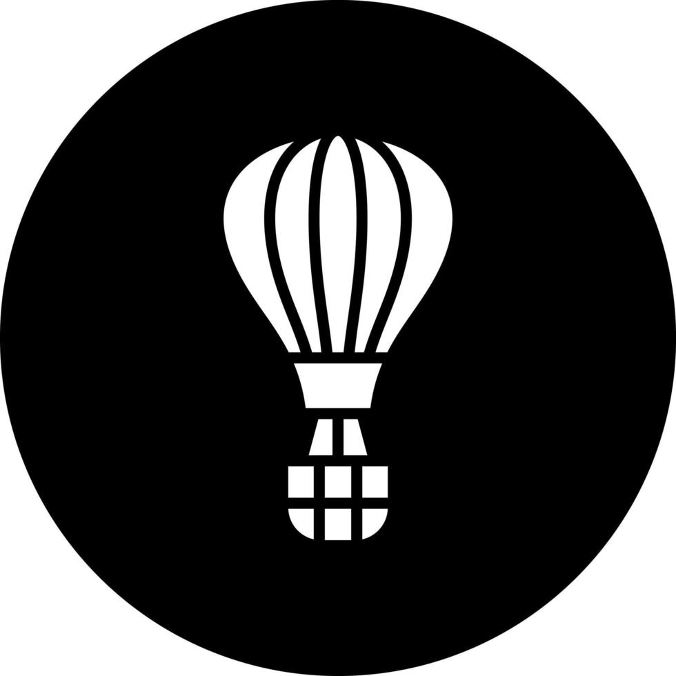 Air Ballon Vector Icon Style