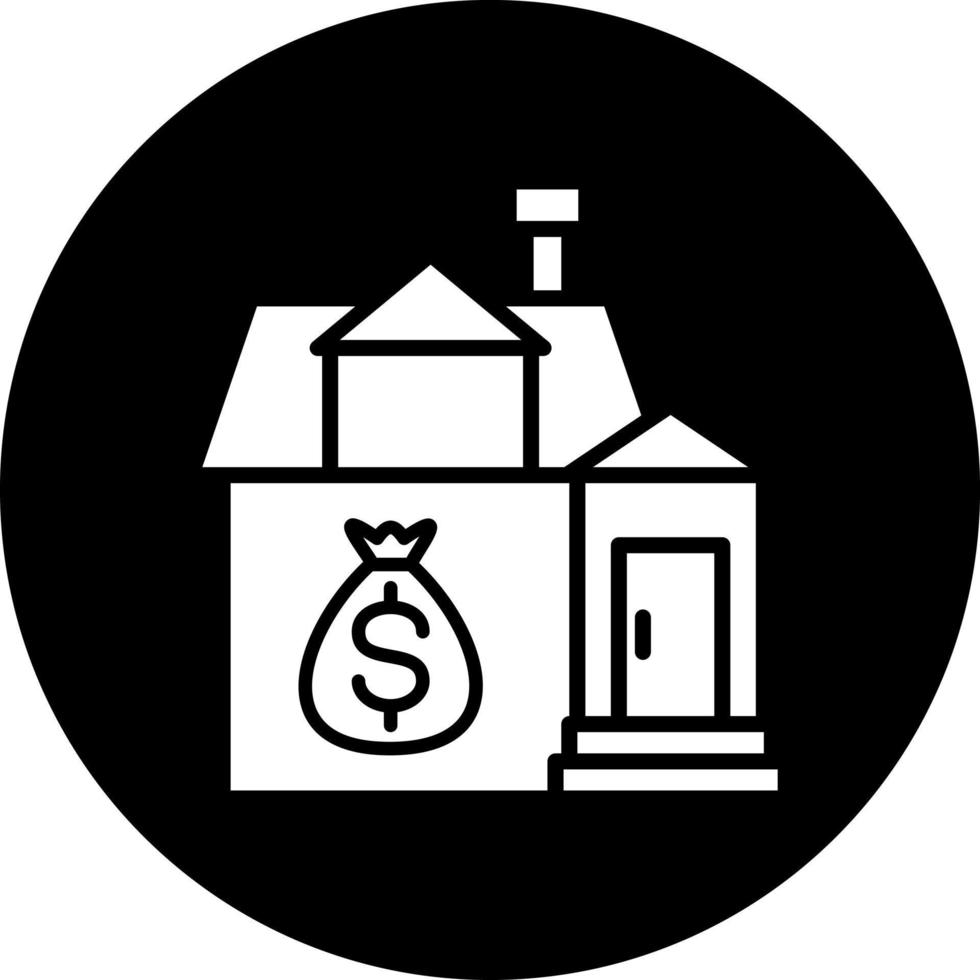 House Payment Vector Icon Style