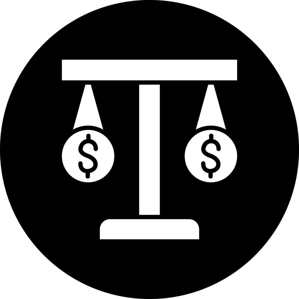 Balance Vector Icon Style